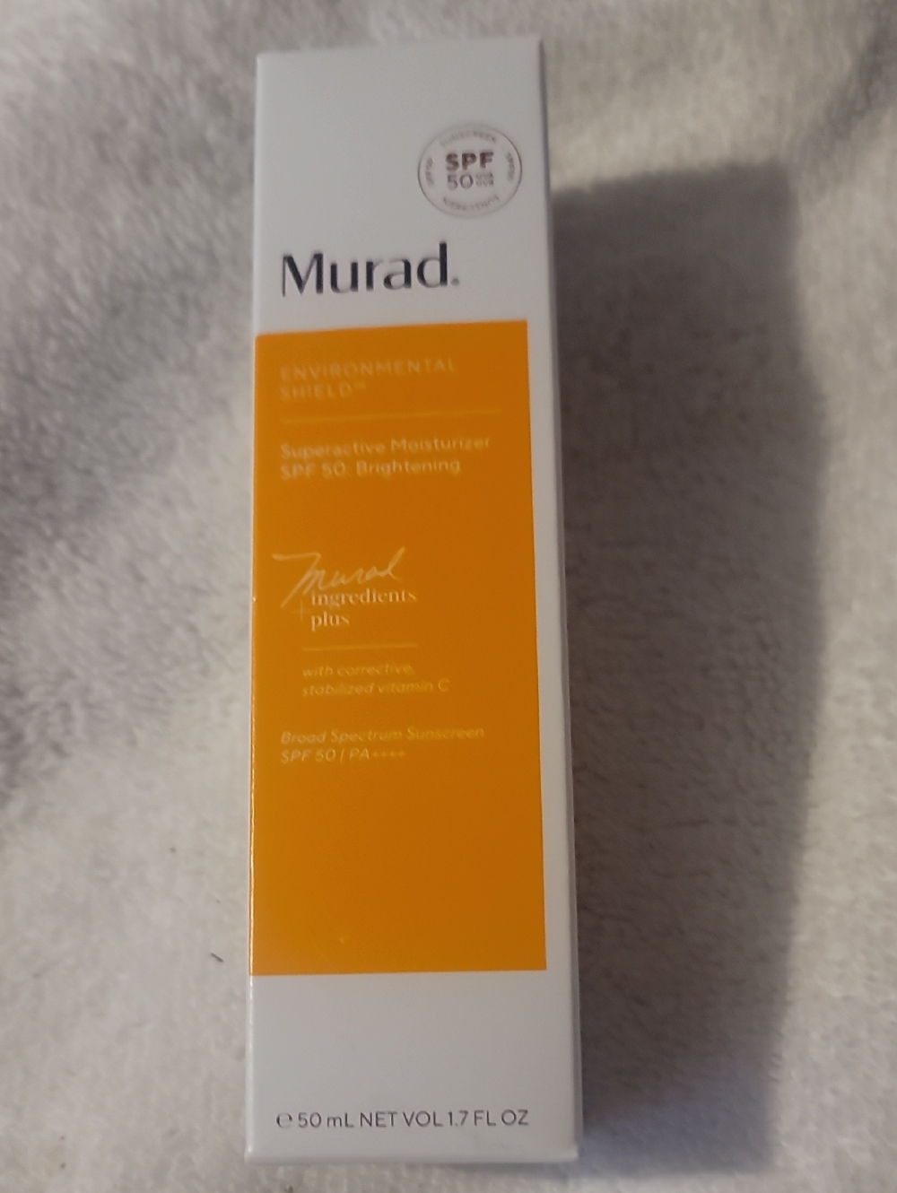 New MURAD Superactive‎ Moisturizer SPF 50: Brightening Full Size (1.7 oz) - Picture 4 of 7